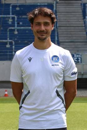 Yannick Romswinckel Karlsruher SC sports psychologist GER, Karlsruher SC, football, 2 Bundesliga, portrait date 2024 2025, 18 07 2024 GER, Karlsruher SC, football, 2 Bundesliga, portrait date 2024 2025, 18 07 2024 Karlsruhe Copyright: xEibner-Pressefoto JanxPrihodax EP_JPA