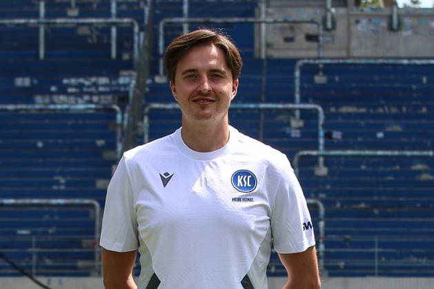 Sebastian Saglimbeni Karlsruher SC match analyst GER, Karlsruher SC, Football, 2 Bundesliga, portrait date 2024 2025, 18 07 2024 GER, Karlsruher SC, Football, 2 Bundesliga, portrait date 2024 2025, 18 07 2024 Karlsruhe Copyright: xEibner-Pressefoto JanxPrihodax EP_JPA
