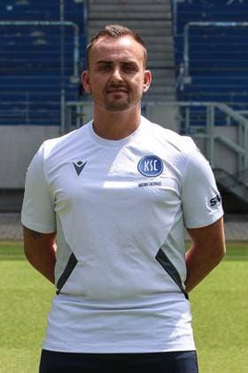 Matteo Poppert Karlsruher SC GER, Karlsruher SC, Football, 2 Bundesliga, portrait date 2024 2025, 18 07 2024 GER, Karlsruher SC, Football, 2 Bundesliga, portrait date 2024 2025, 18 07 2024 Karlsruhe Copyright: xEibner-Pressefoto JanxPrihodax EP_JPA