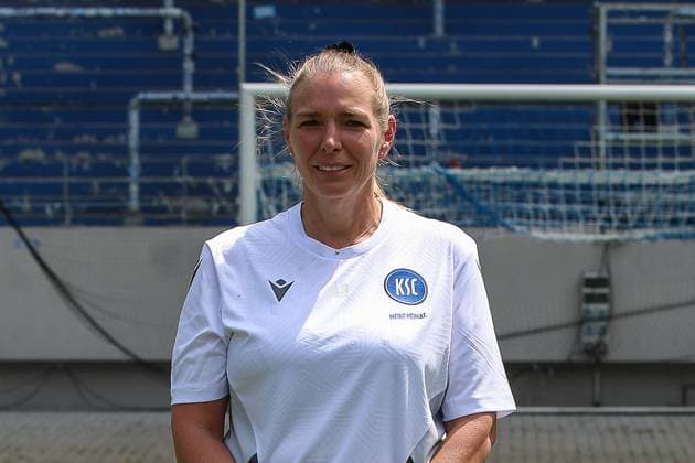 Anja Bergheim Karlsruher SC GER, Karlsruher SC, Football, 2 Bundesliga, portrait date 2024 2025, 18 07 2024 GER, Karlsruher SC, Football, 2 Bundesliga, portrait date 2024 2025, 18 07 2024 Karlsruhe Copyright: xEibner-Pressefoto JanxPrihodax EP_JPA