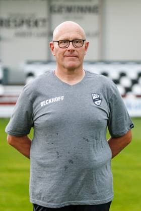 Supervisor Markus Schmand SC Verl 3 Liga, Porträttermin 2024 2025 GER, Portraettermin SC Verl, Fussball, 3 Liga, Spielzeit 2024 2025, 21 07 2024 DFL Regulations prohibit any use of photographers as image sequences and or quasi video GER, Portraettermin SC Verl, Fussball, 3 Liga, Spielzeit 2024 2025, 21 07 2024 Verl Copyright: xJanxStrohdiekx JSK