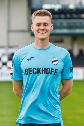 Philipp Schulze SC Verl 3 Liga, Porträttermin 2024 2025 GER, Portraettermin SC Verl, Fussball, 3 Liga, Spielzeit 2024 2025, 21 07 2024 DFL Regulations prohibit any use of photographers as image sequences and or quasi video GER, Portraettermin SC Verl, Fussball, 3 Liga, Spielzeit 2024 2025, 21 07 2024 Verl Copyright: xJanxStrohdiekx JSK