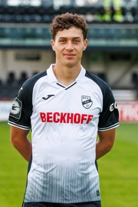 Fabio Gruber SC Verl 3 Liga, Portraettermin 2024 2025 GER, Portraettermin SC Verl, Fussball, 3 Liga, Spielzeit 2024 2025, 21 07 2024 DFL Regulations prohibit any use of photographers as image sequences and or quasi video GER, Portraettermin SC Verl, Fussball, 3 Liga, Spielzeit 2024 2025, 21 07 2024 Verl Copyright: xJanxStrohdiekx JSK