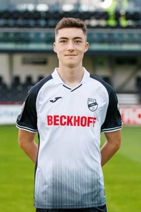 Tim Koehler SC Verl 3 Liga, Portraettermin 2024 2025 GER, Portraettermin SC Verl, Fussball, 3 Liga, Spielzeit 2024 2025, 21 07 2024 DFL Regulations prohibit any use of photographers as image sequences and or quasi video GER, Portraettermin SC Verl, Fussball, 3 Liga, Spielzeit 2024 2025, 21 07 2024 Verl Copyright: xJanxStrohdiekx JSK