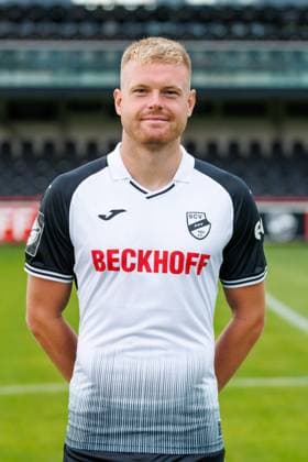 Lars Lokotsch SC Verl 3 Liga, Porträttermin 2024 2025 GER, Portraettermin SC Verl, Fussball, 3 Liga, Spielzeit 2024 2025, 21 07 2024 DFL Regulations prohibit any use of photographers as image sequences and or quasi video GER, Portraettermin SC Verl, Fussball, 3 Liga, Spielzeit 2024 2025, 21 07 2024 Verl Copyright: xJanxStrohdiekx JSK