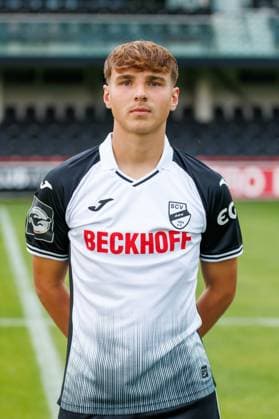 Max Scholze SC Verl 3 Liga, Portraettermin 2024 2025 GER, Portraettermin SC Verl, Fussball, 3 Liga, Spielzeit 2024 2025, 21 07 2024 DFL Regulations prohibit any use of photographers as image sequences and or quasi video GER, Portraettermin SC Verl, Fussball, 3 Liga, Spielzeit 2024 2025, 21 07 2024 Verl Copyright: xJanxStrohdiekx JSK