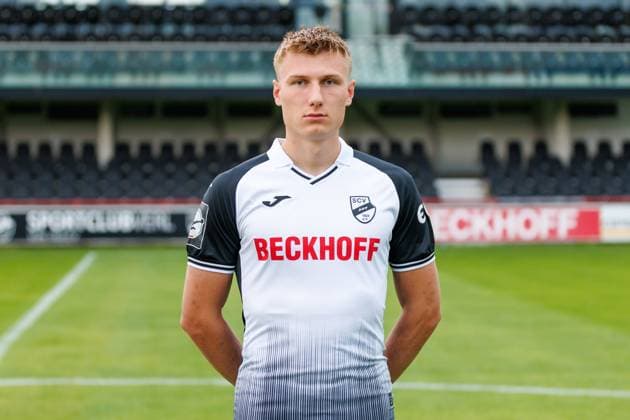 Eduard Probst SC Verl 3 Liga, Porträttermin 2024 2025 GER, Portraettermin SC Verl, Fussball, 3 Liga, Spielzeit 2024 2025, 21 07 2024 DFL Regulations prohibit any use of photographers as image sequences and or quasi video GER, Portraettermin SC Verl, Fussball, 3 Liga, Spielzeit 2024 2025, 21 07 2024 Verl Copyright: xJanxStrohdiekx JSK