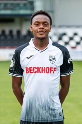 Chilohem Onuoha SC Verl 3 Liga, Porträttermin 2024 2025 GER, Portraettermin SC Verl, Fussball, 3 Liga, Spielzeit 2024 2025, 21 07 2024 DFL Regulations prohibit any use of photographers as image sequences and or quasi video GER, Portraettermin SC Verl, Fussball, 3 Liga, Spielzeit 2024 2025, 21 07 2024 Verl Copyright: xJanxStrohdiekx JSK