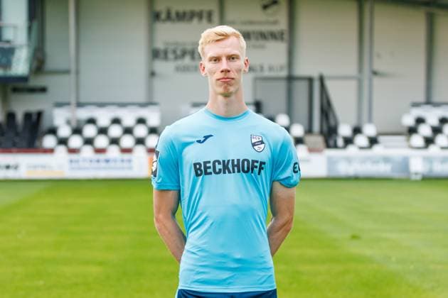 Fabian Pekruhl SC Verl 3 Liga, Portraettermin 2024 2025 GER, Portraettermin SC Verl, Fussball, 3 Liga, Spielzeit 2024 2025, 21 07 2024 DFL Regulations prohibit any use of photographers as image sequences and or quasi video GER, Portraettermin SC Verl, Fussball, 3 Liga, Spielzeit 2024 2025, 21 07 2024 Verl Copyright: xJanxStrohdiekx JSK
