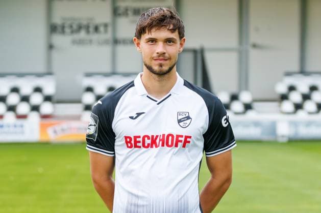 Fynn Otto SC Verl 3 Liga, Portraettermin 2024 2025 GER, Portraettermin SC Verl, Fussball, 3 Liga, Spielzeit 2024 2025, 21 07 2024 DFL Regulations prohibit any use of photographers as image sequences and or quasi video GER, Portraettermin SC Verl, Fussball, 3 Liga, Spielzeit 2024 2025, 21 07 2024 Verl Copyright: xJanxStrohdiekx JSK