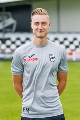 Goalkeeper coach Fynn Mueller SC Verl 3 Liga, Porträttermin 2024 2025 GER, Portraettermin SC Verl, Fussball, 3 Liga, Spielzeit 2024 2025, 21 07 2024 DFL Regulations prohibit any use of photographers as image sequences and or quasi video GER, Portraettermin SC Verl, Fussball, 3 Liga, Spielzeit 2024 2025, 21 07 2024 Verl Copyright: xJanxStrohdiekx JSK