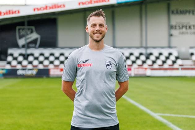 Physiotherapist Sascha Naerger SC Verl 3 Liga, Porträttermin 2024 2025 GER, Portraettermin SC Verl, Fussball, 3 Liga, Spielzeit 2024 2025, 21 07 2024 DFL Regulations prohibit any use of photographers as image sequences and or quasi video GER, Portraettermin SC Verl, Fussball, 3 Liga, Spielzeit 2024 2025, 21 07 2024 Verl Copyright: xJanxStrohdiekx JSK