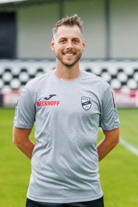 Physiotherapist Sascha Naerger SC Verl 3 Liga, Porträttermin 2024 2025 GER, Portraettermin SC Verl, Fussball, 3 Liga, Spielzeit 2024 2025, 21 07 2024 DFL Regulations prohibit any use of photographers as image sequences and or quasi video GER, Portraettermin SC Verl, Fussball, 3 Liga, Spielzeit 2024 2025, 21 07 2024 Verl Copyright: xJanxStrohdiekx JSK