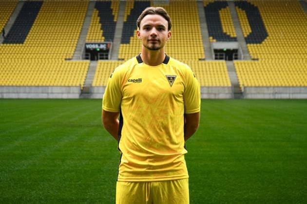 Luca Schmidt Alemannia Aachen, 22 GER, Alemannia Aachen, Football, 3 Liga, Season 2024 2025, 31 07 2024 GER, Alemannia Aachen, Football, 3 Liga, Season 2024 2025, Mediaday, Player portraits, 31 07 2024 Aachen Copyright: xEibner-Pressefoto JustinxAlexandx EP_JDU