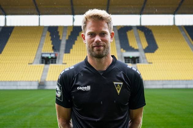 Sascha Marquet Alemannia Aachen, 7 GER, Alemannia Aachen, Football, 3 Liga, Season 2024 2025, 31 07 2024 GER, Alemannia Aachen, Football, 3 Liga, Season 2024 2025, Mediaday, Player portraits, 31 07 2024 Aachen Copyright: xEibner-Pressefoto JustinxAlexandx EP_JDU