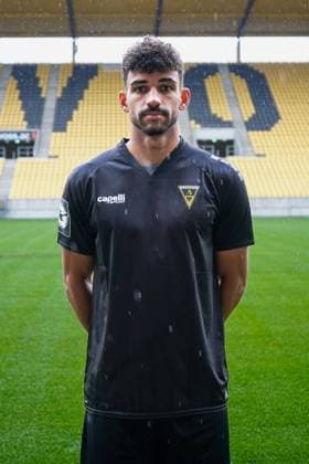 Mika Hanraths Alemannia Aachen, 15 GER, Alemannia Aachen, Football, 3 Liga, Season 2024 2025, 31 07 2024 GER, Alemannia Aachen, Football, 3 Liga, Season 2024 2025, Mediaday, Player portraits, 31 07 2024 Aachen Copyright: xEibner-Pressefoto JustinxAlexandx EP_JDU