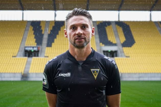 Sasa Strujic Alemannia Aachen, 5 GER, Alemannia Aachen, Football, 3 Liga, Season 2024 2025, 31 07 2024 GER, Alemannia Aachen, Football, 3 Liga, Season 2024 2025, Mediaday, Player portraits, 31 07 2024 Aachen Copyright: xEibner-Pressefoto JustinxAlexandx EP_JDU