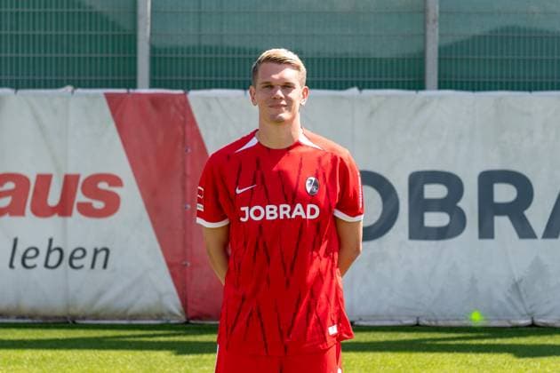Matthias Ginter SC Freiburg, 28 GER, SC Freiburg, 1 BL, portrait date 2024 2025, 08 08 2024, GER, SC Freiburg, 1 BL, portrait date 2024 2025, 08 08 2024 Freiburg Copyright: xEibner-Pressefoto WolfgangxFrankx EP_WFK
