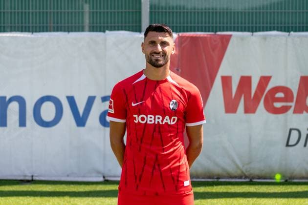Vincenzo Grifo SC Freiburg, 32, GER, SC Freiburg, 1 BL, portrait date 2024 2025, 08 08 2024, GER, SC Freiburg, 1 BL, portrait date 2024 2025, 08 08 2024 Freiburg Copyright: xEibner-Pressefoto WolfgangxFrankx EP_WFK