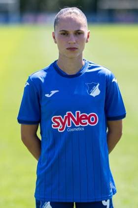 Jill Janssens TSG, 9 , single picture, single photo, action, action, portrait, portrait, 29 07 2024, St Leon Rot Germany , football, women, TSG 1899 Hoffenheim portrait date 2024 25 xozx