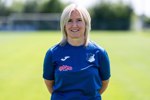 Renata Szabjan Supervisor, TSG , single picture, single photo, action, action, portrait, portrait, 29 07 2024, St Leon Rot Germany , Soccer, Women, TSG 1899 Hoffenheim portrait date 2024 25 xozx