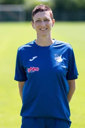 Dr. Jutta Bletzer Team Doctor, TSG 1899 Hoffenheim , single picture, single photo, action, action, portrait, portrait, 29 07 2024, St Leon Rot Germany , Football, Women, TSG 1899 Hoffenheim portrait appointment 2024 25 xozx