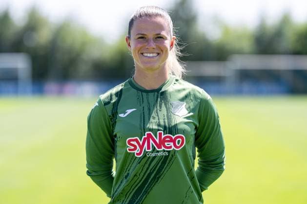 Martina Tufekovic Goalkeeper, TSG, 1 , single picture, single photo, action, action, portrait, portrait, 29 07 2024, St Leon Rot Germany , Football, Women, TSG 1899 Hoffenheim portrait date 2024 25 xozx