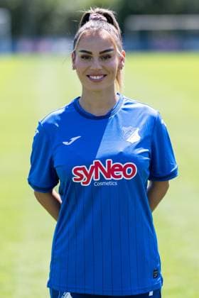 Ereleta Memeti TSG, 7 , single picture, single photo, action, action, portrait, portrait, 29 07 2024, St Leon Rot Germany , football, women, TSG 1899 Hoffenheim portrait date 2024 25 xozx