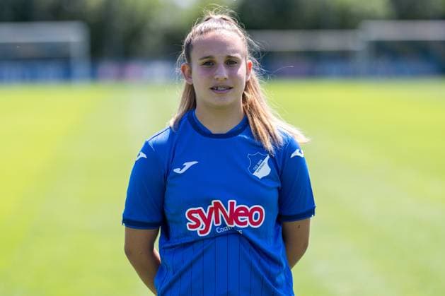 Napsugar Sinka TSG, 8 , single picture, single photo, action, action, portrait, portrait, 29 07 2024, St Leon Rot Germany , football, women, TSG 1899 Hoffenheim portrait date 2024 25 xozx