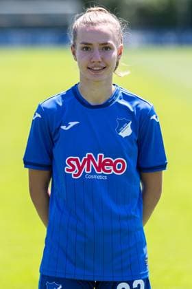 Sara Ritter TSG, 22 , single picture, single photo, action, action, portrait, portrait, 29 07 2024, St Leon Rot Germany , Soccer, Women, TSG 1899 Hoffenheim portrait date 2024 25 xozx