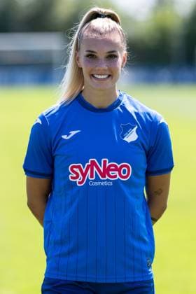 Selina Cerci TSG, 29 , single picture, single photo, action, action, portrait, portrait, 29 07 2024, St Leon Rot Germany , Soccer, Women, TSG 1899 Hoffenheim portrait date 2024 25 xozx
