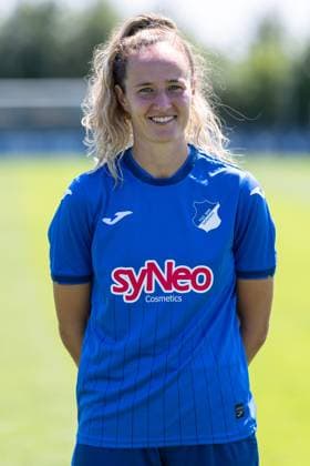 Fabienne Dongus TSG, 33 , single picture, single photo, action, action, portrait, portrait, 29 07 2024, St Leon Rot Germany , Soccer, Women, TSG 1899 Hoffenheim portrait date 2024 25 xozx