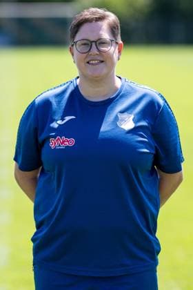 Sarah Böser Team Manager, TSG , single picture, single photo, action, action, portrait, portrait, 29 07 2024, St Leon Rot Germany , football, women, TSG 1899 Hoffenheim portrait date 2024 25 xozx