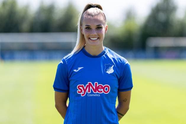 Selina Cerci TSG, 29 , single picture, single photo, action, action, portrait, portrait, 29 07 2024, St Leon Rot Germany , Soccer, Women, TSG 1899 Hoffenheim portrait date 2024 25 xozx