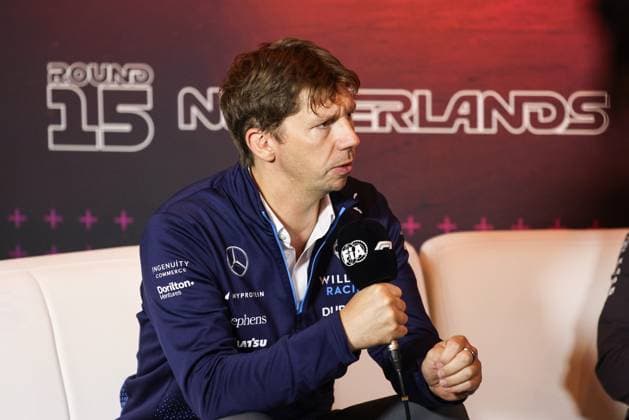 VOWLES James, Team Principal of Williams Racing, portrait press conference, PK, Pressekonferenz during the Formula 1 Heineken Dutch Grand Prix 2024, 15th round of the 2024 Formula One World Championship, WM, Weltmeisterschaft from August 23 to 25, 2024 on the Circuit Zandvoort, in Zandvoort, Netherlands - F1 - DUTCH GRAND PRIX 2024 DPPI Panoramic 240823_R15_OLANDA_DP_XB5_0460