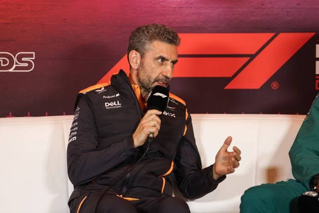 STELLA Andrea (ita), Team Principal of McLaren F1 Team, portrait press conference, PK, Pressekonferenz during the Formula 1 Heineken Dutch Grand Prix 2024, 15th round of the 2024 Formula One World Championship, WM, Weltmeisterschaft from August 23 to 25, 2024 on the Circuit Zandvoort, in Zandvoort, Netherlands - F1 - DUTCH GRAND PRIX 2024 DPPI Panoramic 240823_R15_OLANDA_DP_XB5_0468