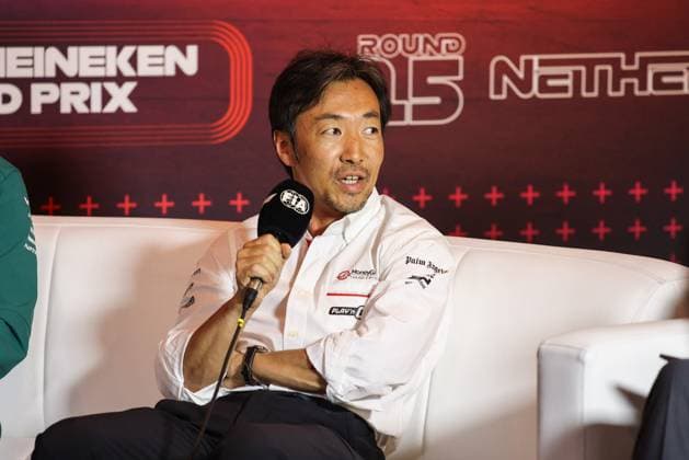 KOMATSU Ayao (jpn), Team Principal of Haas F1 team, portrait press conference, PK, Pressekonferenz during the Formula 1 Heineken Dutch Grand Prix 2024, 15th round of the 2024 Formula One World Championship, WM, Weltmeisterschaft from August 23 to 25, 2024 on the Circuit Zandvoort, in Zandvoort, Netherlands - F1 - DUTCH GRAND PRIX 2024 DPPI Panoramic 240823_R15_OLANDA_DP_XB5_0626