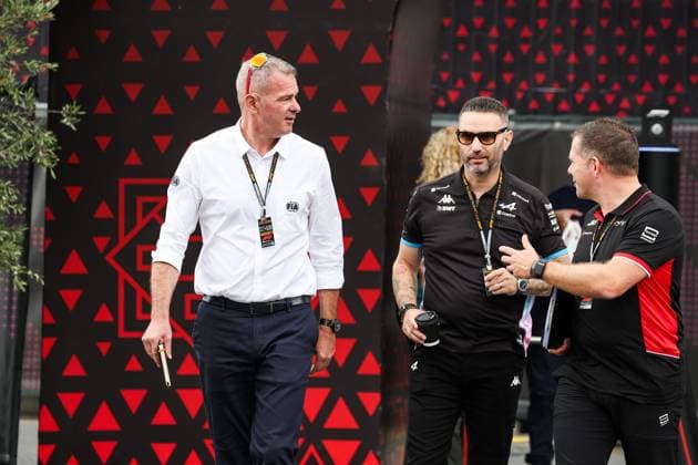 WITTICH Niels (nld), FIA race director & Safety Delegate, OAKES Oliver, Alpine F1 Team Technical Director, portrait, during the Formula 1 Azerbaijan Grand Prix 2024, 17th round of the 2024 Formula One World Championship, WM, Weltmeisterschaft from September 13 to 15, 2024 on the Baku City Circuit, in Baku, Azerbaijan - F1 - AZERBAIJAN GRAND PRIX 2024 DPPI Panoramic 240913_R17_AZERBAIJAN_DP_FG0O1362