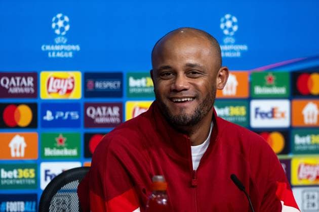 Vincent Kompany FC Bayern Muenchen, Coach at the press conference, GER, FC Bayern Muenchen vs GNK Dinamo Zagreb, Football, Champions League, Matchday 1, Season 2024 2025, 17 09 2024 GER, FC Bayern Muenchen vs GNK Dinamo Zagreb, Football, Champions League, Matchday 1, Season 2024 2025, 17 09 2024 Muenchen Copyright: xEibner-Pressefoto Memmlerx EP_MMR