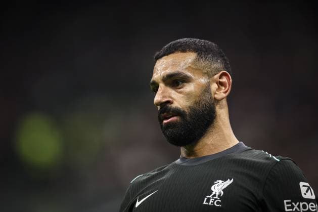 Mohamed Salah of Liverpool AC Milan v Liverpool, UEFA Champions League, Group Stage, Football, San Siro, Milan, Italy, 17 Sep 2024 EDITORIAL USE ONLY No use with unauthorised audio, video, data, fixture lists, club league logos or live services. Online in-match use limited to 120 images, no video emulation. No use in betting, games or single club league player publications. Copyright: xSimonxDael Shutterstockx 14722111dv