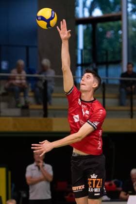 Maik Traumann TV Rottenburg, 06 GER, TV Rottenburg vs TSV Grafing, Volleyball, Men, 2 Bundesliga, Season 24 25, 21 09 2024, GER, TV Rottenburg vs TSV Grafing, Volleyball, Men, 2 Bundesliga, Season 24 25, 21 09 2024 Rottenburg Copyright: xEibner-Pressefoto WolfgangxFrankx EP_WFK