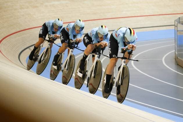 October 16, 2024, Copenhagen, Milan, Italy: Tissot Track cycling, Rad, Radsport, Bahnrad, Bahn World Championship, WM, Weltmeisterschaft - Ballerup, Copenaghen, Den- 16-10-2024 during Tissot 2024 Track World Championships, Track cycling race in Copenhagen, Denmark, October 16 2024 CICLISMO - Ciclismo su Pista - Tissot 2024 Track World Championships - ZUMAs349 20241016_zsa_s349_012 Copyright: xStefanoxCavasino IpaxSportx xIpax
