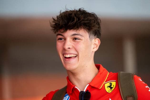 Oliver Bearman MoneyGram Haas F1 Team, Scuderia Ferrari Driver Academy Junior , USA, Formula 1 World Championship, United States of America Grand Prix, Circuit of the Americas Austin, Media Day, 17 10 2024 USA, Formula 1 World Championship, United States of America Grand Prix, Circuit of the Americas Austin, Media Day, 17 10 2024 Austin Copyright: xEibner-Pressefoto Memmlerx EP_MMR