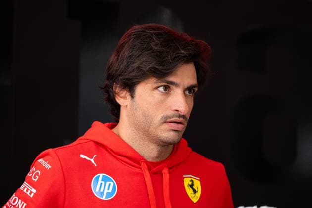 Carlos Sainz Scuderia Ferrari HP, Spain, 55 , USA, Formula 1 World Championship, Grand Prix of the United States of America, Circuit of the Americas Austin, Media Day, 17 10 2024 USA, Formula 1 World Championship, Grand Prix of the United States of America, Circuit of the Americas Austin, Media Day, 17 10 2024 Austin Copyright: xEibner-Pressefoto Memmlerx EP_MMR