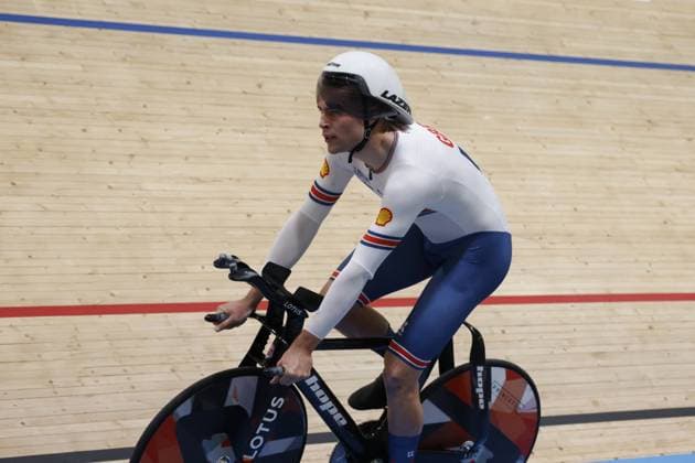 CICLISMO - Ciclismo su Pista - Tissot 2024 Track World Championships Tissot Track cycling, Rad, Radsport, Bahnrad, Bahn World Championship, WM, Weltmeisterschaft - Ballerup, Copenaghen, Den- 16-10-2024 during Tissot 2024 Track World Championships, Track cycling race in Copenhagen, Denmark, October 18 2024 Copenhagen Denmark Copyright: xIPAxSport ABACAx