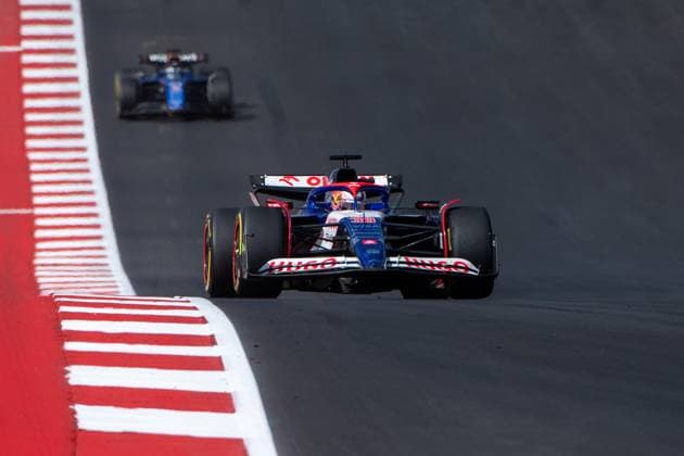 Liam Lawson Visa Cash App RB Formula One Team Racing Bulls, New Zealand, 30 im VCARB 01, USA, Formula 1 World Championship, Pirelli Grand Prix of the United States of America, Circuit of the Americas Austin, Sprint Race, 19 10 2024 USA, Formula 1 World Championship, Pirelli Grand Prix of the United States of America, Circuit of the Americas Austin, Sprint Race, 19 10 2024 Austin Copyright: xEibner-Pressefoto Memmlerx EP_MMR