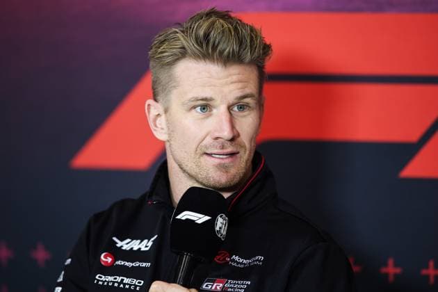 HULKENBERG Nico (ger), Haas F1 Team VF-24 Ferrari, portrait press conference, PK, Pressekonferenz during the Formula 1 Gran Premio de la Ciudad de Mexico 2024, 20th round of the 2024 Formula One World Championship, WM, Weltmeisterschaft from October 25 to 27, 2024 on the Autodromo Hermanos Rodriguez, in Mexico City, Mexico - F1 - MEXICO CITY GRAND PRIX 2024 DPPI Panoramic 241024_R20_MESSICO_DP_EA013408