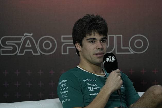 October 31, 2024, Sao Paulo, Sao Paulo, Brazil: LANCE STROLL, of Aston Martin Aramco F1 Team, during the press conference, PK, Pressekonferenz ahead of the Grand Prix Sao Paulo of Formula 1 2024 at Interlagos autodrome in Sao Paulo, Brazil, on October, 31. The grand prix will be celebrated on Sunday, November 3. Sao Paulo Brazil - ZUMAl146 20241031_aaf_l146_017 Copyright: xPauloxLopesx
