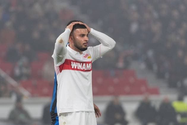 Deniz Undav VfB Stuttgart 26 after a scoring chance, GER, VfB Stuttgart vs Atalanta Bergamo, Football, Men, UEFA Champions League, Matchday 4, 2024 2025 season, 06 11 2024, GER, VfB Stuttgart vs Atalanta Bergamo, Football, Men, UEFA Champions League, Matchday 4, 2024 2025 season, 06 11 2024 Stuttgart Copyright: xEibner-Pressefoto WolfgangxFrankx EP_WFK