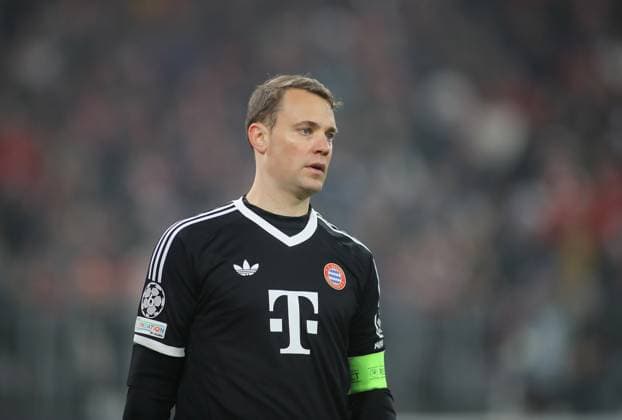 Munich, Germany, 06 November 2024 Football, Men, Champions League, Season 2024 2025, FC Bayern Munich Benfica Lisbon, Allianz Arena, Matchday 4 Manuel Neuer FC Bayern Munich Head, Upper body, Captains armband